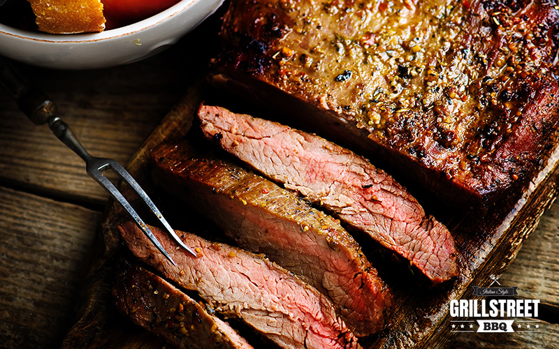 Flank steak grill