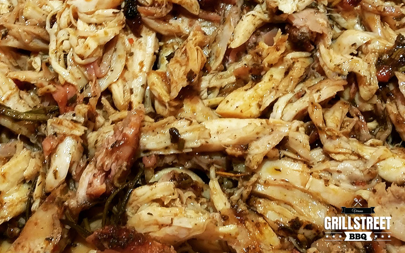 Pollo sfilacciato